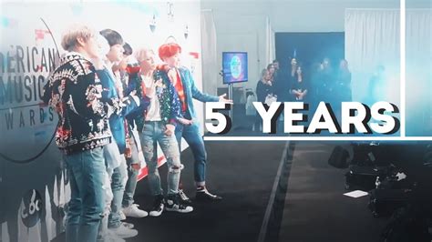 Bts 5th Anniversary 5 Years Together Youtube
