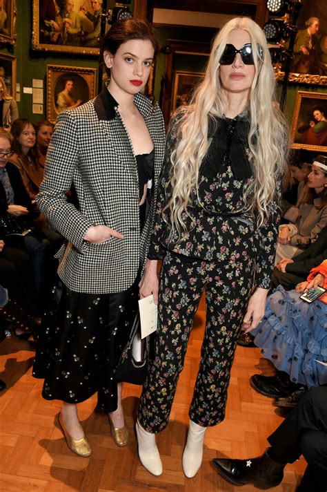 Kristen And Lily Mcmenamy At Erdem Fall 2018 Front Row Vogue