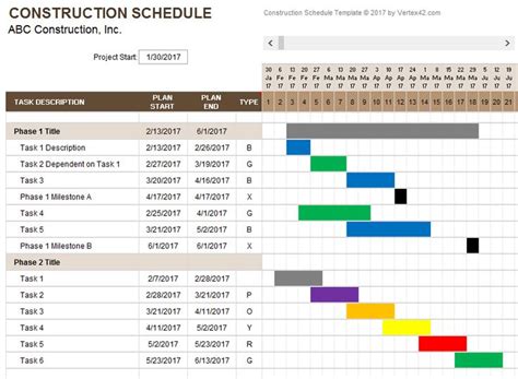 Download The Weekly Construction Schedule From Weekly