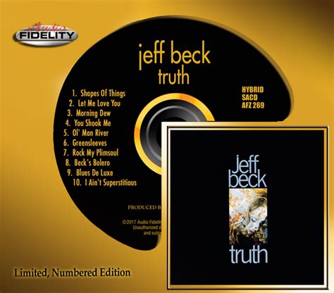 Jeff Beck Truth Audiophile Collectibles