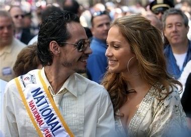 Puertorican Day Parade Jennifer Lopez Marc Anthony Photo