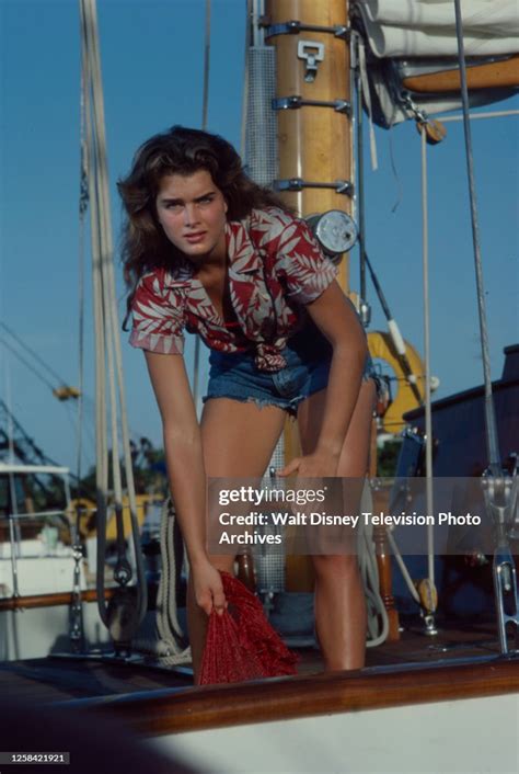 Brooke Shields Appearing In The Abc Tv Movie Wet Gold News Photo