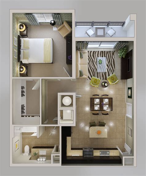 Best Studio Apartment Floor Plans Floorplansclick