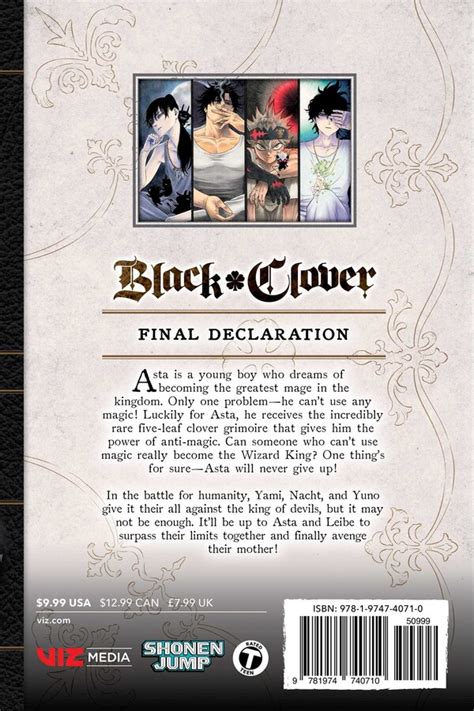 Black Clover Vol 33 Book By Yuki Tabata Official Publisher Page