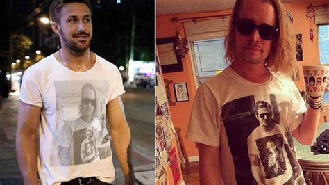 Ryan Gosling And Macaulay Culkins T Shirtception India Today