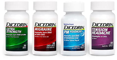 Excedrin Uses Active Ingredients Dosage And Side Effects