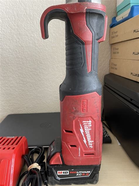 milwaukee 2773 20 m18 force logic press tool with battery and charger ebay