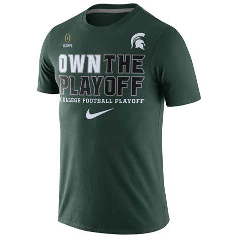 Nike Michigan State Spartans Green 2016 College Football Playoff Bound
