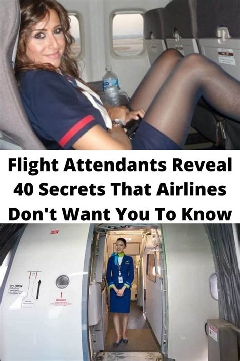 flight attendants reveal the things that airlines don t want us to know flight attendant
