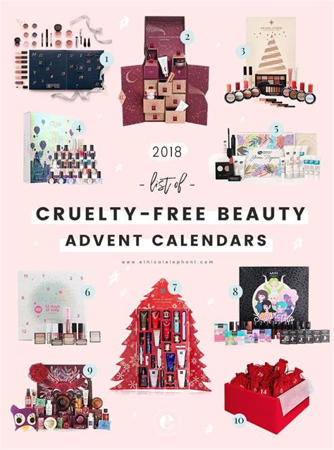 10 cruelty free beauty advent calendars 2018 beauty advent calendar cruelty free beauty