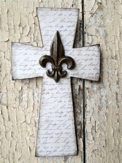 This Item Is Unavailable Etsy Fleur De Lis Cross Art Wall Crosses