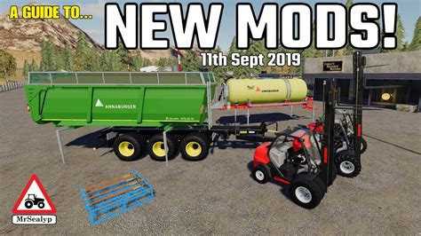 A Guide To New Mods 11th Sept 2019 Farming Simulator 19 Ps4