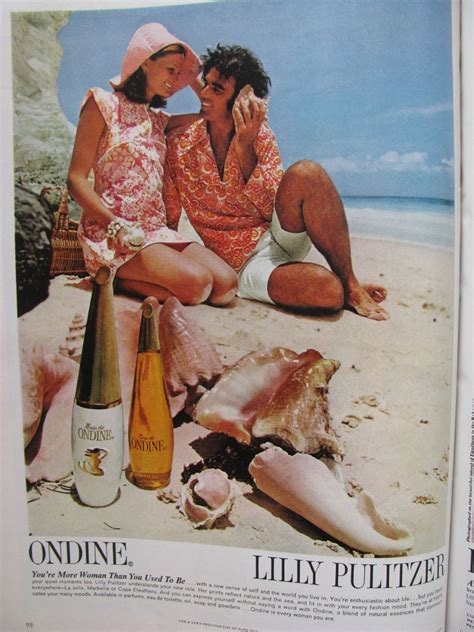 Vintage Lilly Pulitzer Print Ad From Vogue November 1972 Vintage