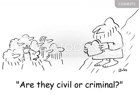 Civil Law Cartoons And Comics Funny Pictures From Cartoonstock
