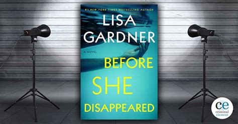 Book Review Before She Disappeared By Lisa Gardner