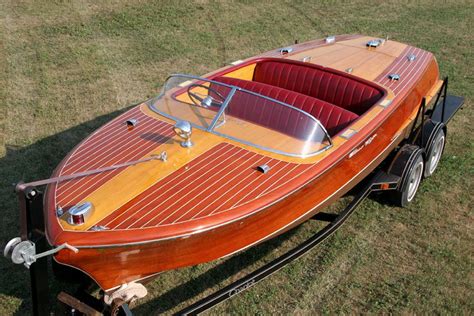 Identify Your Chris Craft 1955 1956 21 Capri Classic Wooden Boats