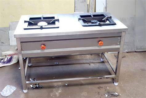 2 Burner Commercial Gas Stove, Commercial Gas Range, Commercial Stove, कमर्शियल गैस स्टोव in ...
