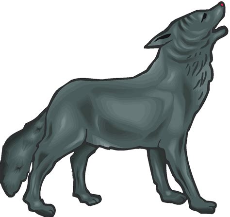 Gray Wolf Clip Art Clipart Panda Free Clipart Images