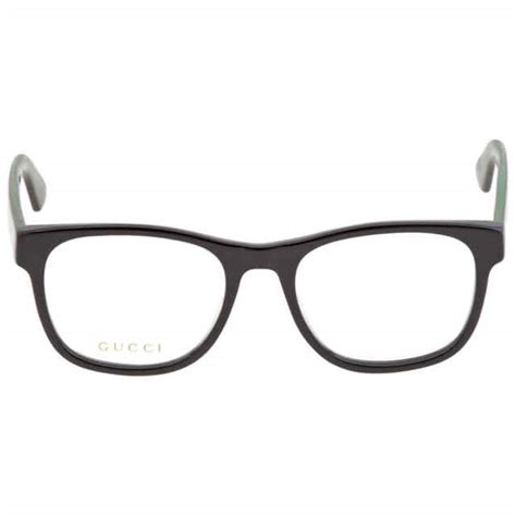 gucci gg0004on 002 eyeglasses frame men s green full rim square 53mm for sale online ebay