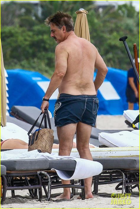 Chris Noth Goes Shirtless On The Beach During Miami Vacation Photo 4082928 Chris Noth