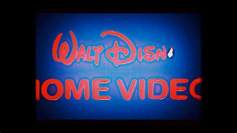 Walt DIsney Home VIdeo 1986 BLue Logo YouTube