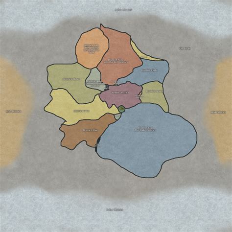 Political Map Of Ravnica Rinkarnate