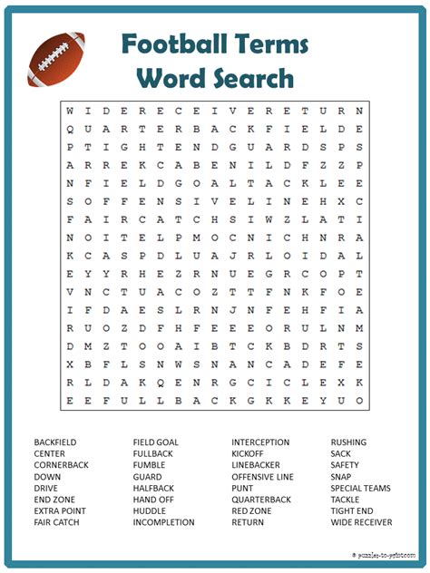 Soccer Crossword Puzzle Printable