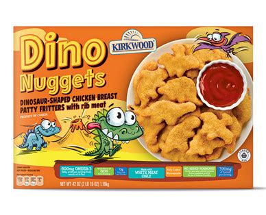 Serve nuggets with your favorite sauce! ALDI US - Kirkwood Dino Nuggets