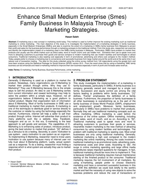 Small and medium enterprises are the most wide ranging form of business establishment in malaysia, and theymainly operate in general business, raw material, agriculture and manufacturing sector. (PDF) Enhance Small Medium Enterprise (Smes) Family ...