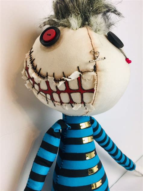 Monster Doll Handmade Doll Creepy Dolls Art Doll Etsy Fantasy Art