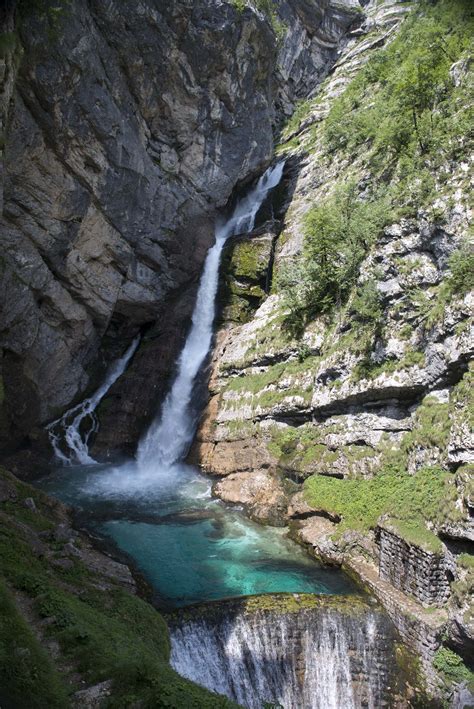 Savica Waterfall Lake Bohinj Roger Cousens