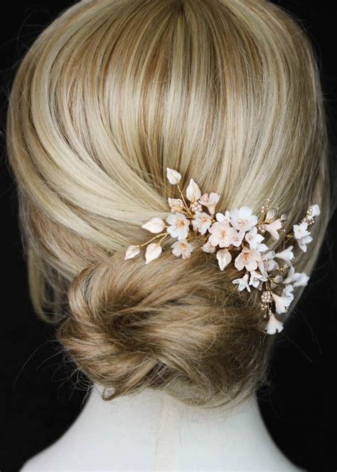 Diy Wedding Hairstyles With Chic Pins Elegant Updo Haistyles Spring