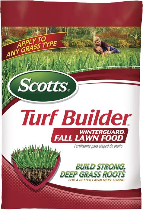 Scotts Turf Builder Lawn Food Winterguard Fall Lawn Food 5000 Sq Ft