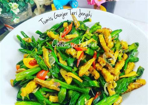 Resep Tumis Genjer Teri Jengki Oleh Chiensyn Kuliner Cookpad