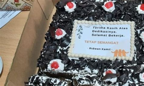 Ridwan Kamil Beri Atensi Para Nakes Dengan Cara Mengirim Kue Indoposco