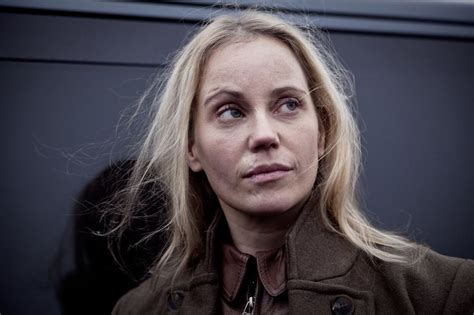 Sofia Helin as Saga Norén in The Bridge Tv detectives Tv reviews Saga