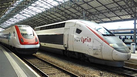Fast Tgv Lyria High Speed Trains From Paris To Geneva And Lausanne