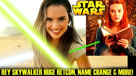 rey skywalker is getting huge retcon and reset lucasfilms plan leaked details star wars