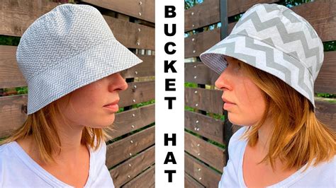 How To Sew Bucket Hat Easy Beginners Project Diy Reversible Bucket