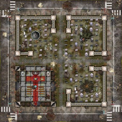 Floorplan Fallout Rpg Dnd World Map Miniature Map Pixel Art Background Sci Fi Rpg Building