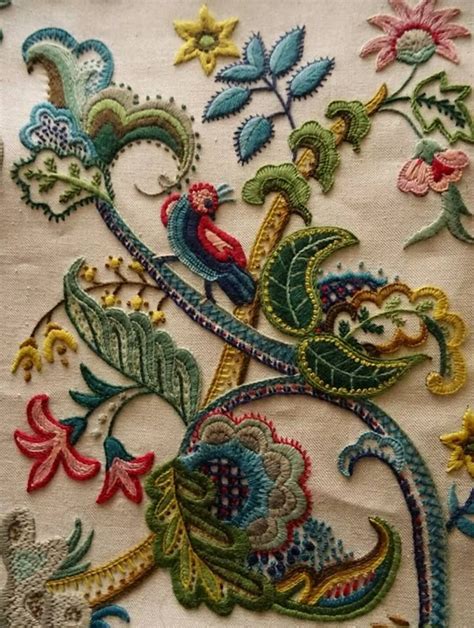 Crewel Embroidery Patterns Jacobean Embroidery Embroidery Patterns