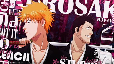 Bleach Typography Sword Anime Boys Kurosaki Ichigo Wallpaper