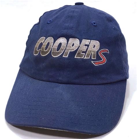 Mini Cooper S Baseball Cap Made In Usa 100 Cotton Blue Adjustable Size