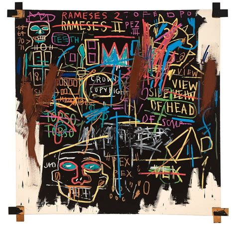 Kings Of Egypt Ii Jean Michel Basquiat 2012 Collection Boijmans