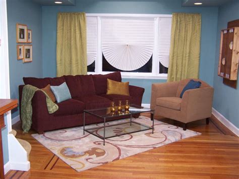 Luxurious Blue Living Room Hgtv