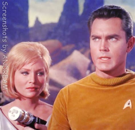 Susan Oliver And Jeffrey Hunter The Menagerie Part II 1966 STAR