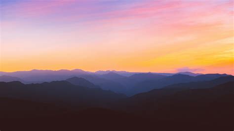 Wallpapers Hd Sunset Mountains