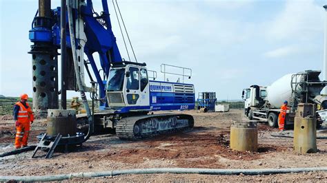 Rotary Bored Piling Quinn Piling Contractors Uk And Ireland