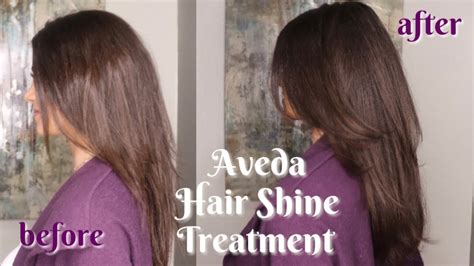 Aveda Hair Shine Treatment Youtube