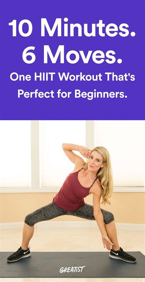10 Minutes 6 Moves One Hiit Workout Thats Perfect For Beginners